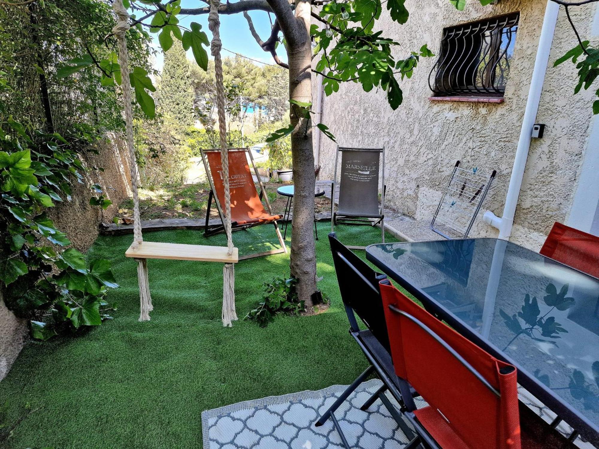 Studio Au Bas Des Cretes En Bas De Villa A La Ciotat Proche De La Mer Et De Marseille Экстерьер фото
